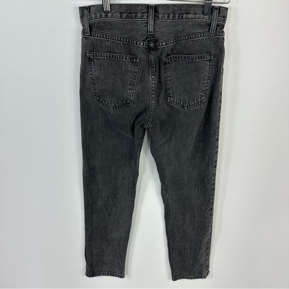 Current/Elliott Jeans 26 The Vintage Cropped Slim Straight Leg Jeans Faulkner - Picture 5 of 15